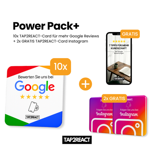 TAP2REACT Power Pack+ White Edition